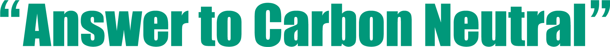 Answer to Carbon Neutral